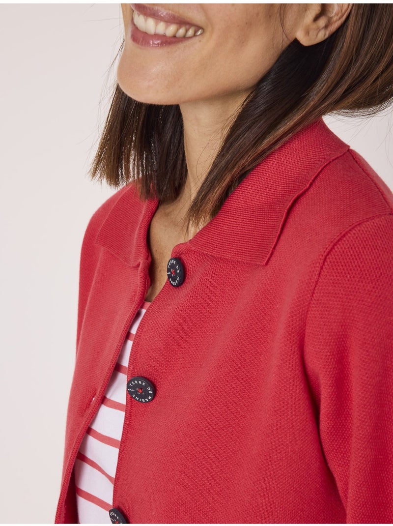 Gilet - Terre de Marins Rouge - Kiabi