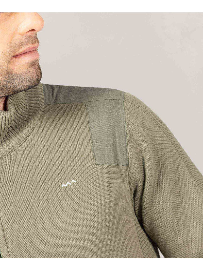 Gilet - Terre de Marins Vert kaki clair - Kiabi