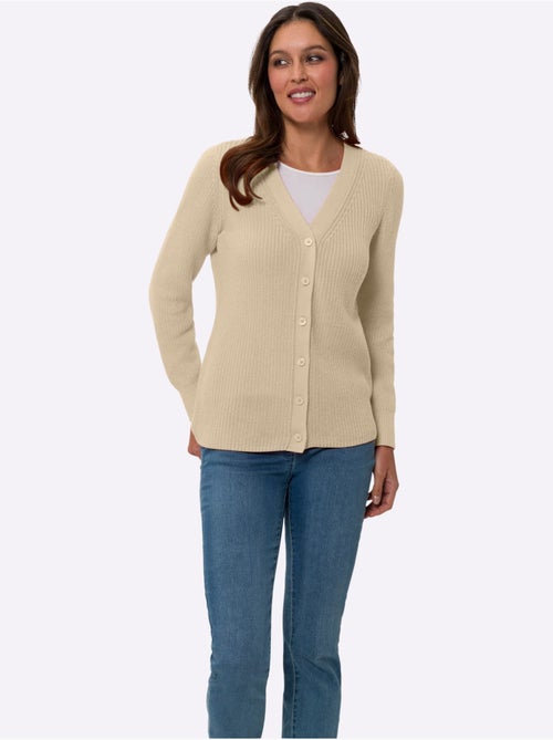 Gilet 50% Coton - Taille Standard - Moda Vilona - Kiabi Gilet 50% Coton - Taille Standard - Moda Vilona - Kiabi