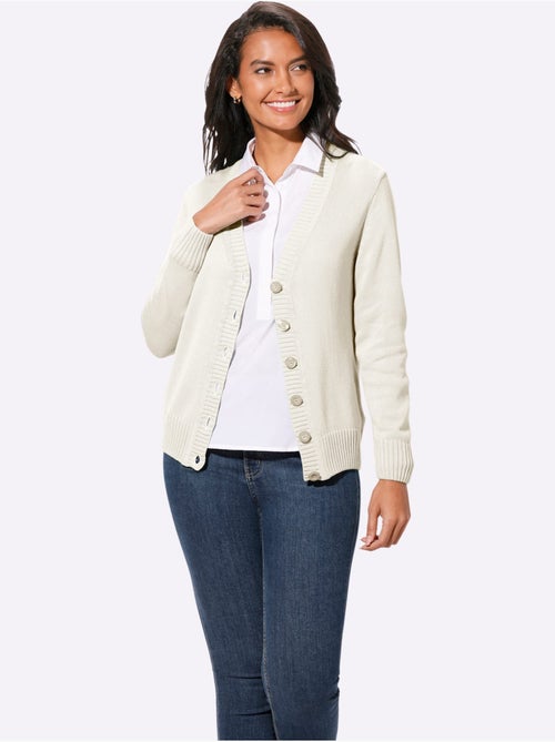 Gilet 50% Coton - Taille Standard - Witt - Kiabi Gilet 50% Coton - Taille Standard - Witt - Kiabi