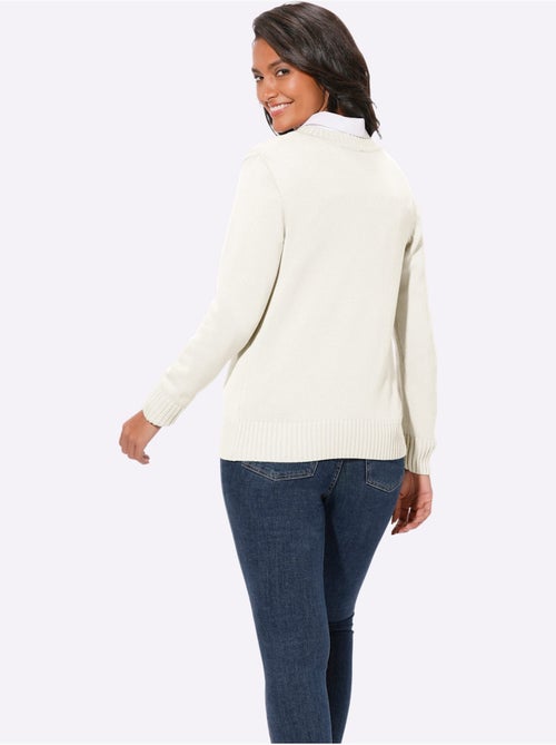 Gilet 50% Coton - Taille Standard - Witt - Kiabi Gilet 50% Coton - Taille Standard - Witt - Kiabi