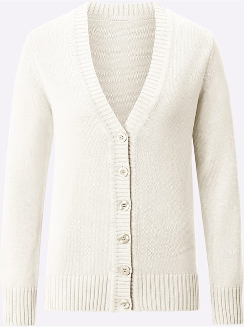 Gilet 50% Coton - Taille Standard - Witt - Kiabi Gilet 50% Coton - Taille Standard - Witt - Kiabi
