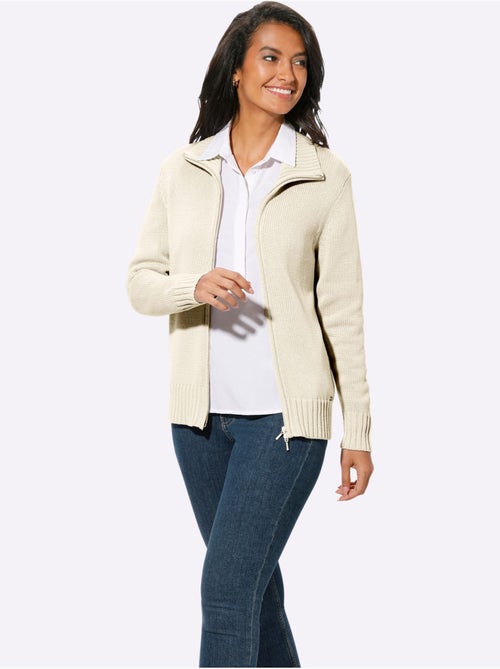 Gilet 50% coton - taille standard - witt - Kiabi Gilet 50% coton - taille standard - witt - Kiabi