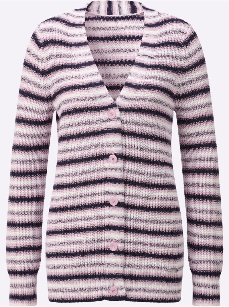 Gilet 50% Coton - Taille Standard - Witt Blanc Rose - Kiabi