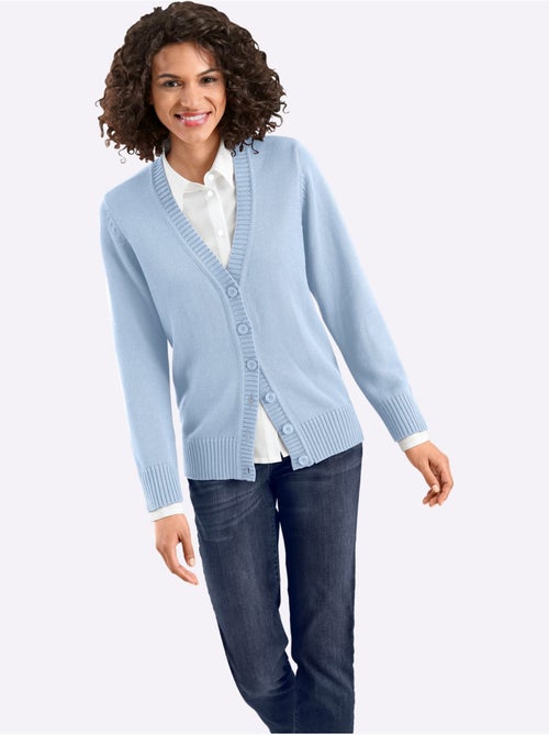 Gilet 50% Coton - Taille Standard - Witt - Kiabi Gilet 50% Coton - Taille Standard - Witt - Kiabi