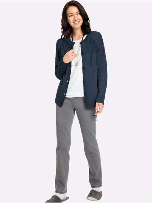 Gilet 50% Coton - Taille Standard - Witt - Kiabi Gilet 50% Coton - Taille Standard - Witt - Kiabi