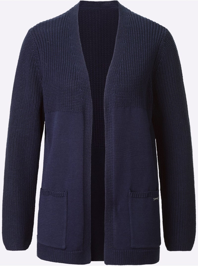 Gilet 50% coton - taille standard - witt Bleu marine - Kiabi