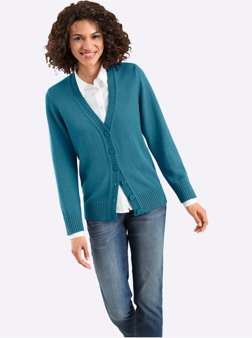 Gilet 50% Coton - Taille Standard - Witt - Kiabi Gilet 50% Coton - Taille Standard - Witt - Kiabi