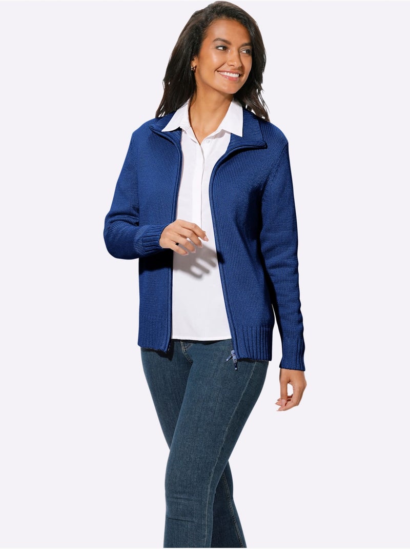 Gilet 50% coton - taille standard - witt Bleu roi - Kiabi