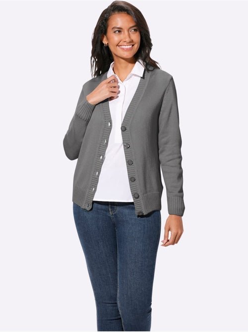 Gilet 50% Coton - Taille Standard - Witt - Kiabi Gilet 50% Coton - Taille Standard - Witt - Kiabi