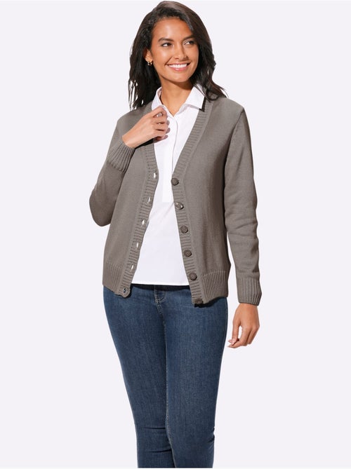 Gilet 50% Coton - Taille Standard - Witt - Kiabi Gilet 50% Coton - Taille Standard - Witt - Kiabi