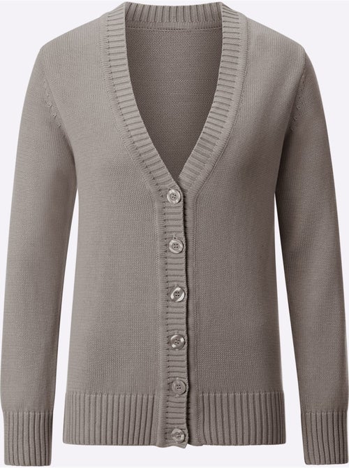 Gilet 50% Coton - Taille Standard - Witt - Kiabi Gilet 50% Coton - Taille Standard - Witt - Kiabi