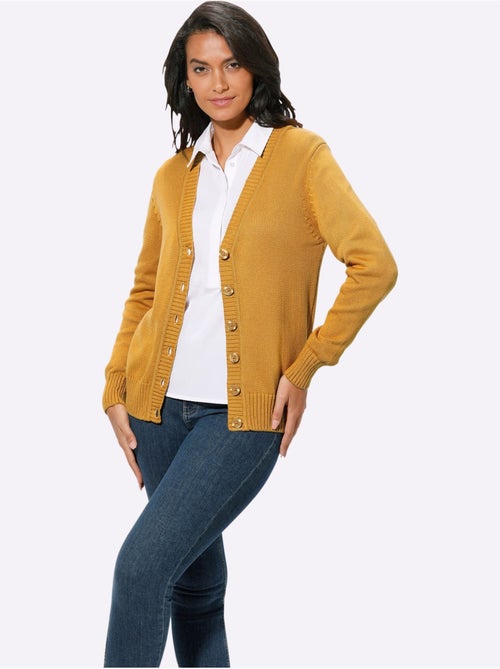 Gilet 50% coton - taille standard - witt - Kiabi Gilet 50% coton - taille standard - witt - Kiabi