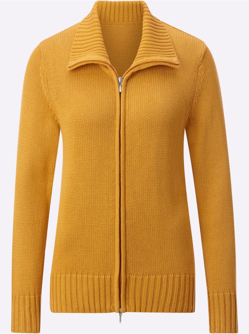 Gilet 50% coton - taille standard - witt Jaune - Kiabi