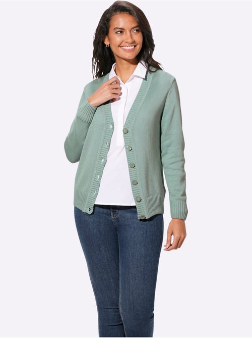 Gilet 50% Coton - Taille Standard - Witt - Kiabi Gilet 50% Coton - Taille Standard - Witt - Kiabi
