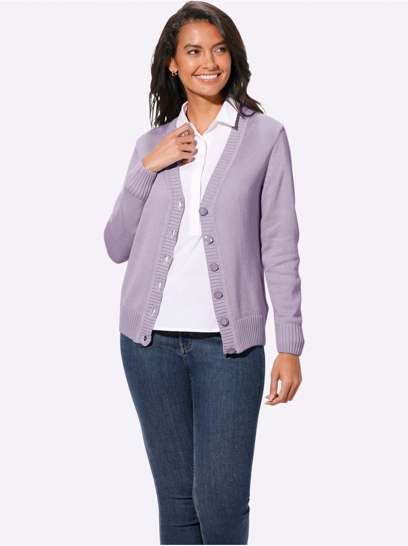 Gilet 50% coton - taille standard - witt Parme - Kiabi