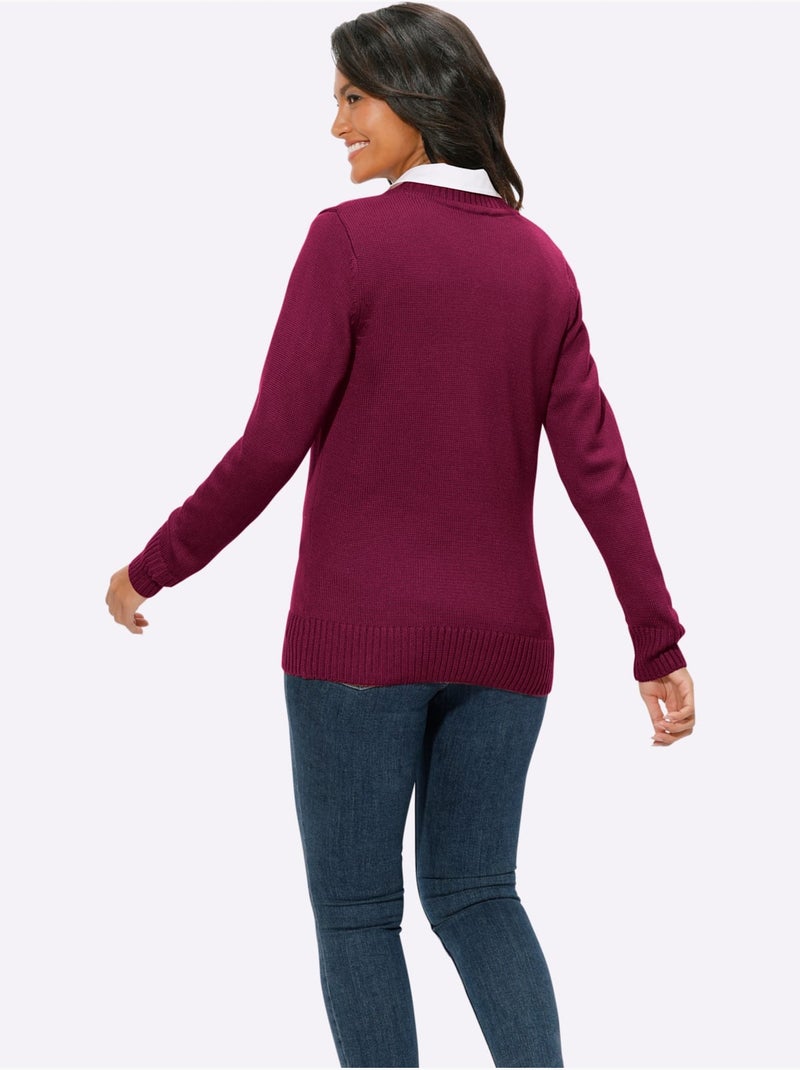 Gilet 50% Coton - Taille Standard - Witt Rose fushia - Kiabi