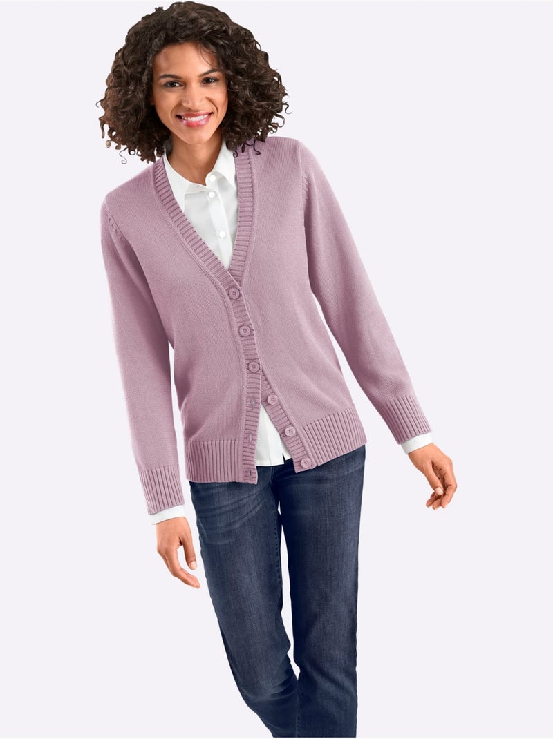 Gilet 50% coton - taille standard - witt Rose - Kiabi