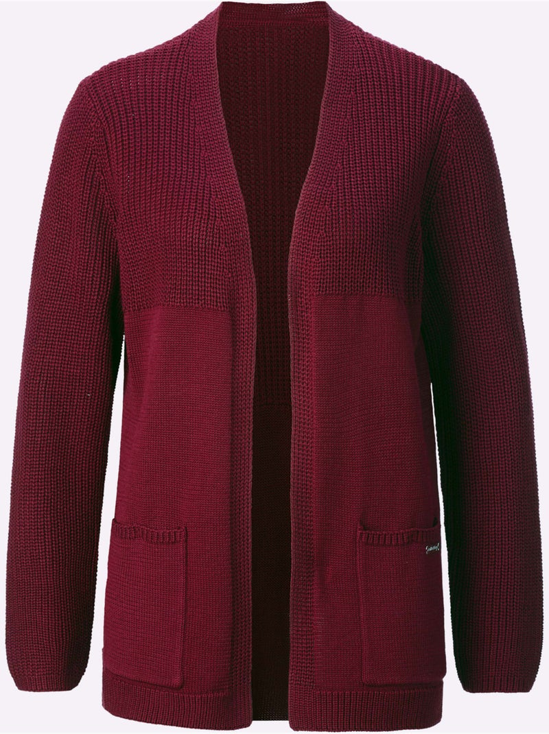 Gilet 50% coton - taille standard - witt Rouge foncé - Kiabi
