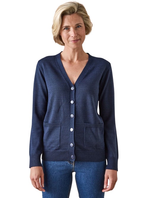 Gilet 50% laine mérinos - DAXON - Kiabi