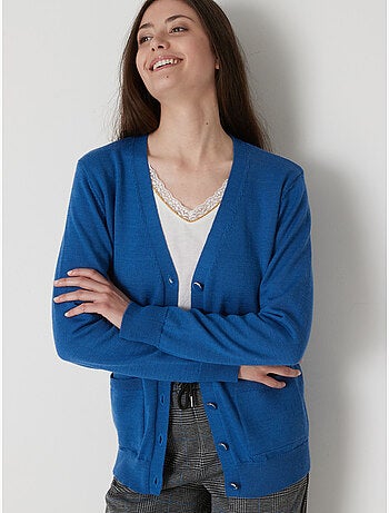 Gilet 50% laine mérinos - DAXON