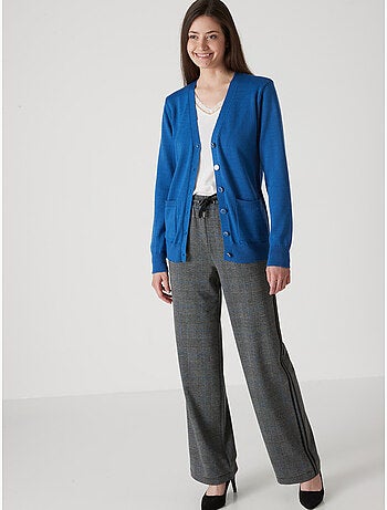 Gilet 50% laine mérinos - DAXON