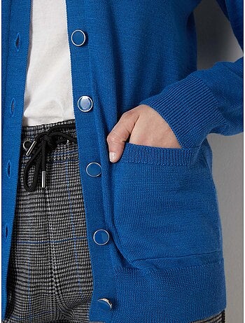 Gilet 50% laine mérinos - DAXON