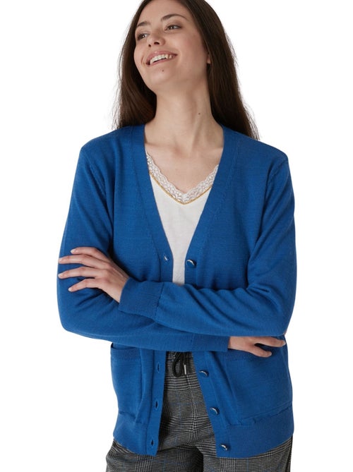 Gilet 50% laine mérinos - DAXON - Kiabi