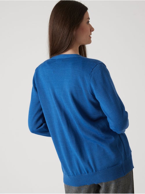 Gilet 50% laine mérinos - DAXON - Kiabi