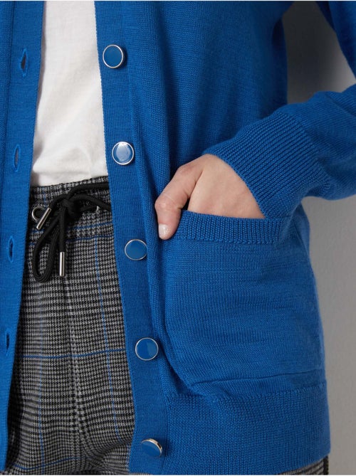 Gilet 50% laine mérinos - DAXON - Kiabi