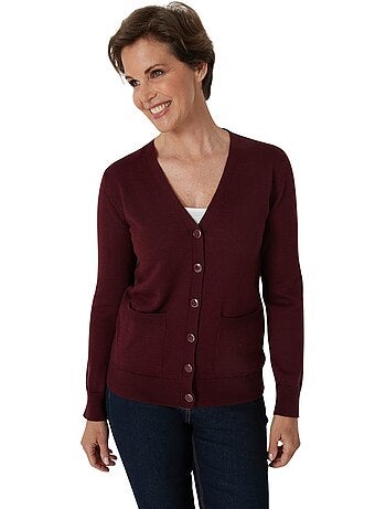 Gilet 50% laine mérinos - DAXON