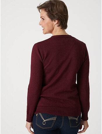 Gilet 50% laine mérinos - DAXON