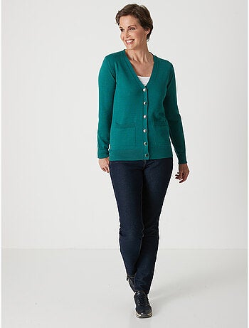 Gilet 50% laine mérinos - DAXON