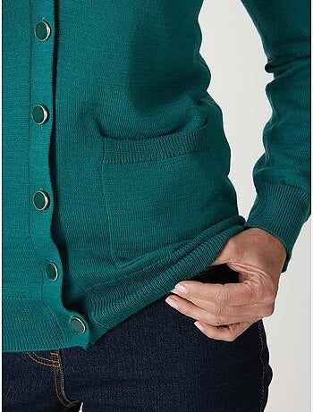 Gilet 50% laine mérinos - DAXON