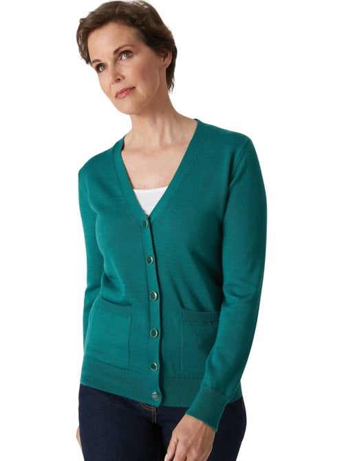 Gilet 50% laine mérinos - DAXON - Kiabi
