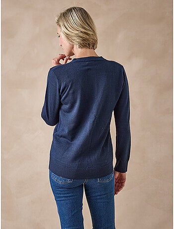 Gilet 50% laine mérinos