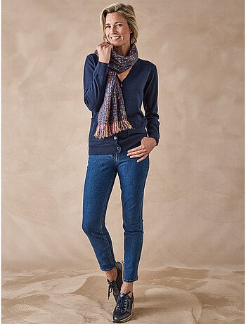 Gilet 50% laine mérinos