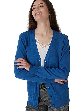 Gilet 50% laine mérinos