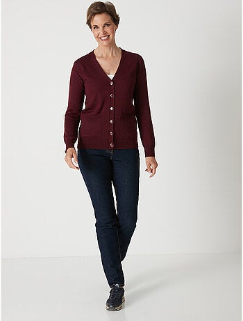 Gilet 50% laine mérinos