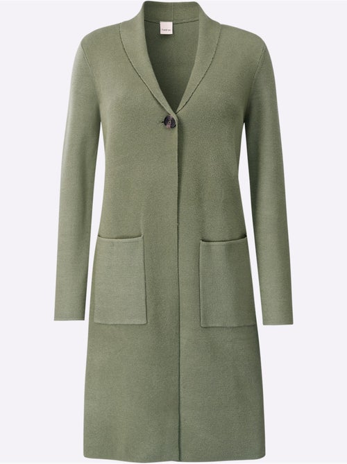 Gilet 50% viscose - taille standard - helline - Kiabi Gilet 50% viscose - taille standard - helline - Kiabi