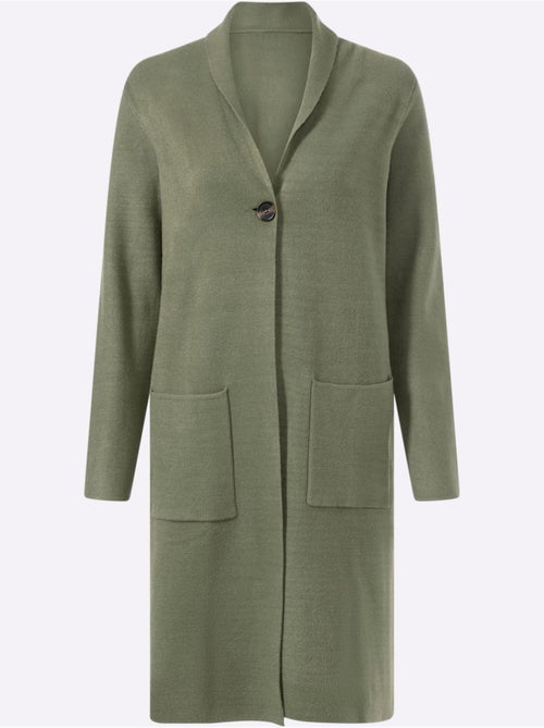 Gilet 50% viscose - taille standard - helline - Kiabi Gilet 50% viscose - taille standard - helline - Kiabi