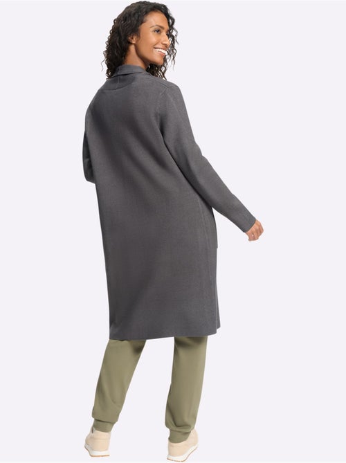 Gilet 50% viscose - taille standard - helline - Kiabi Gilet 50% viscose - taille standard - helline - Kiabi