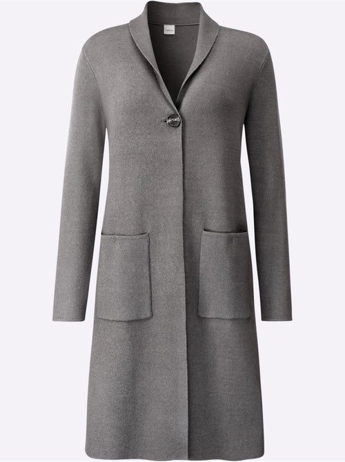 Gilet 50% viscose - taille standard - helline - Kiabi Gilet 50% viscose - taille standard - helline - Kiabi