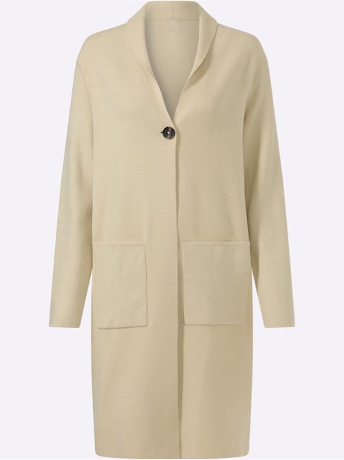 Gilet 50% viscose - taille standard - helline - Kiabi Gilet 50% viscose - taille standard - helline - Kiabi