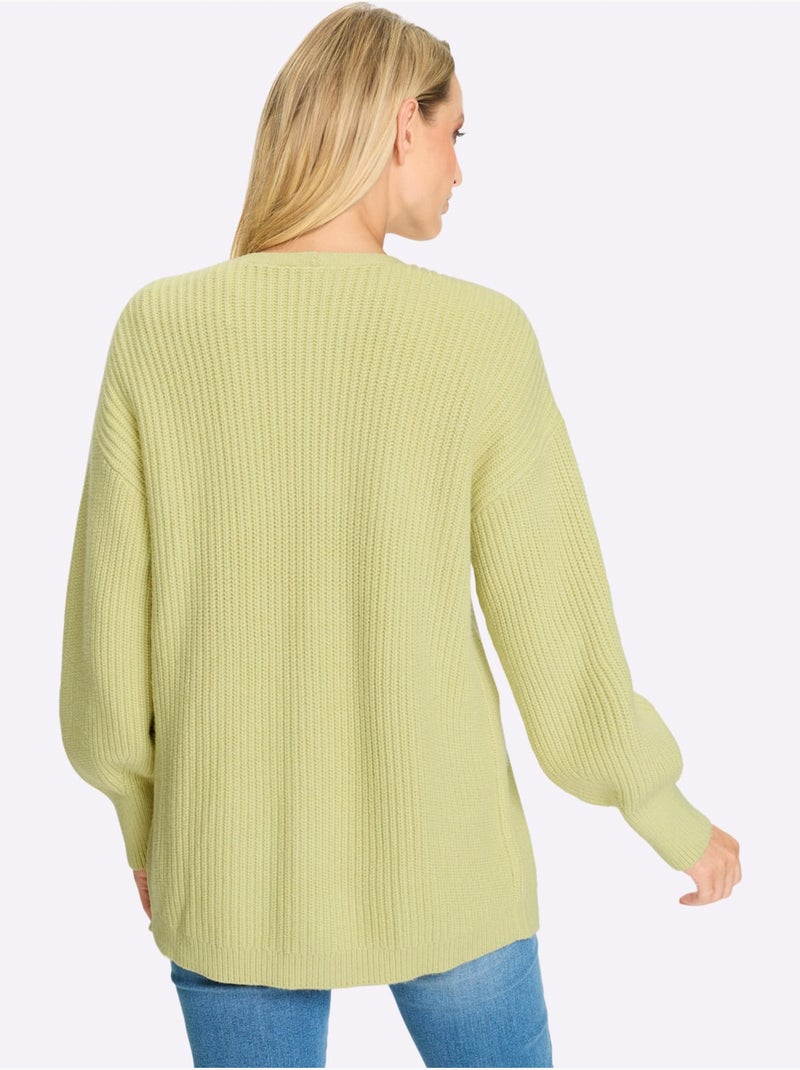 Gilet 50% Viscose - Taille Standard - helline Vert pistache - Kiabi