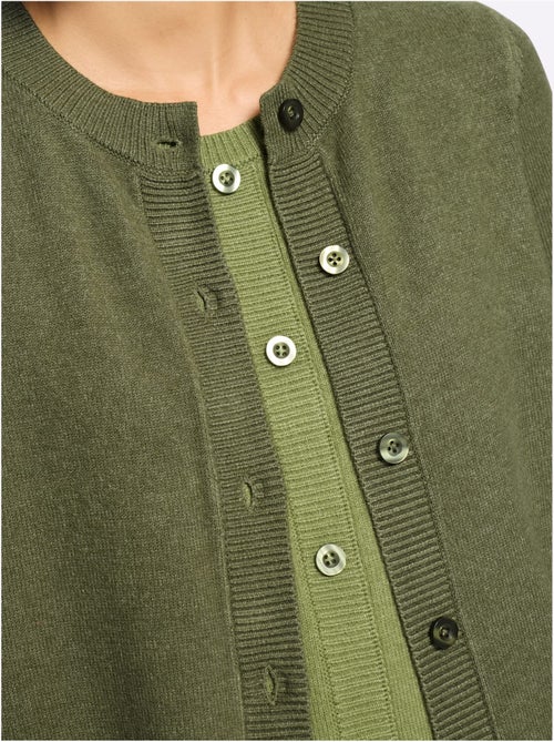 Gilet 50% viscose - taille standard - helline - Kiabi