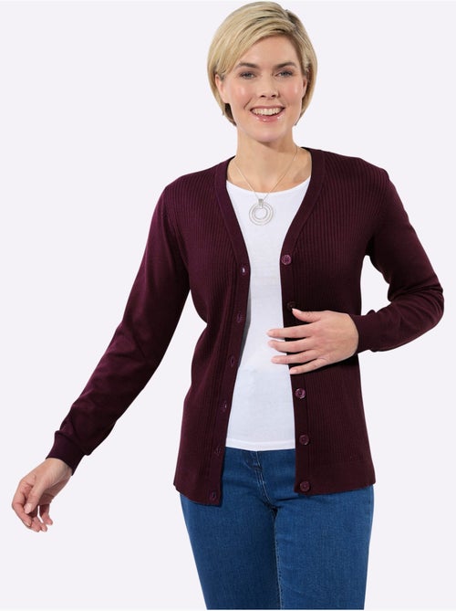Gilet 50% Viscose - Taille Standard - Witt - Kiabi Gilet 50% Viscose - Taille Standard - Witt - Kiabi