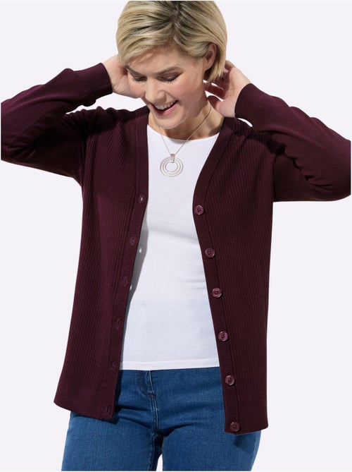 Gilet 50% Viscose - Taille Standard - Witt - Kiabi Gilet 50% Viscose - Taille Standard - Witt - Kiabi