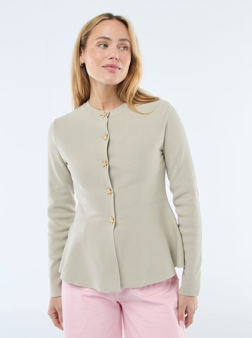 Gilet à boutons étoiles - Kiabi