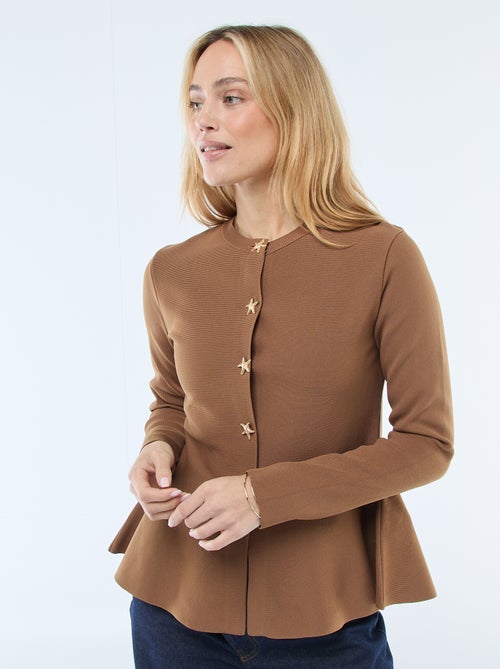 Gilet à boutons étoiles - Kiabi